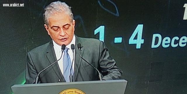 اسامة كمال يشكر الرئيس السيسي على افتتاحه ورعايته معرض cairo ict 