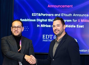  *EDT&Partners العالمية تبرم شراكة مع Eyouth المصرية الناشئة لتطوير المهارات الرقمية لمليون شاب في إفريقيا والشرق الأوسط